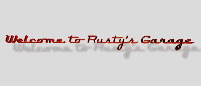 Welcome to Rusty's Garage